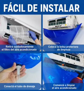 Kit de limpieza para aires acondicionados split - Imagen 5