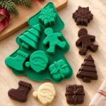 Molde de Silicona Navideño Pino - 6 Cavidades