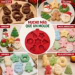Molde de Silicona Navideño - 7 Cavidades Surtidas - Imagen 3