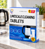 Tabletas Quita Sarro y Descalcificadoras Limpiadoras x 12
