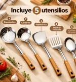 Set de Utensilios de Cocina Premium x 5 - Imagen 3