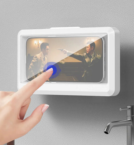 Soporte de Celular Táctil Impermeable - Baño y Cocina
